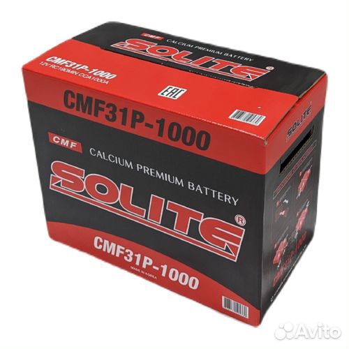 Аккумулятор Solite CMF31P-1000 140 A/h обратная по