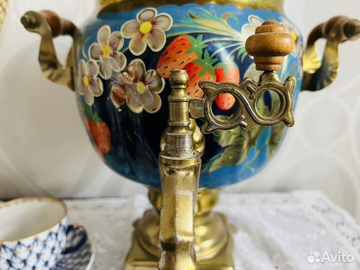Самовар электрический хохлома