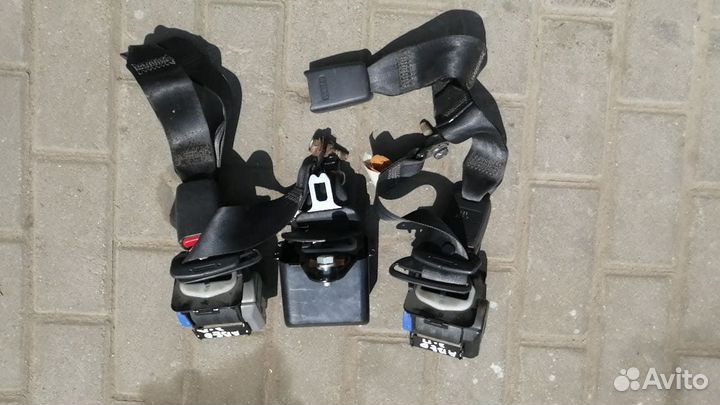 Ремень безопасности задний chevrolet aveo t250