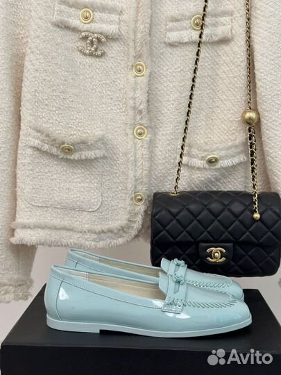 Лоферы женские chanel