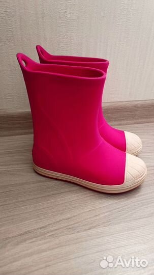 Резиновые сапоги crocs j1 для девочки