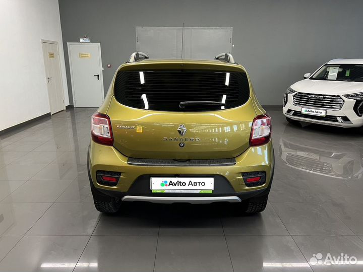 Renault Sandero Stepway 1.6 МТ, 2015, 84 763 км