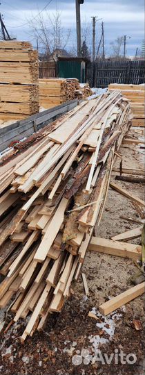 Срезка, горбыль, дрова