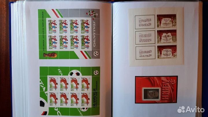 Почтовые марки Листы и блоки СССР