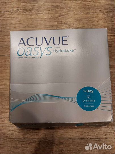 Линзы контактные acuvue oasys 1 day + 2,75 вс 8.5