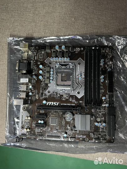 Материнская плата MSI H170M PRO-VDH