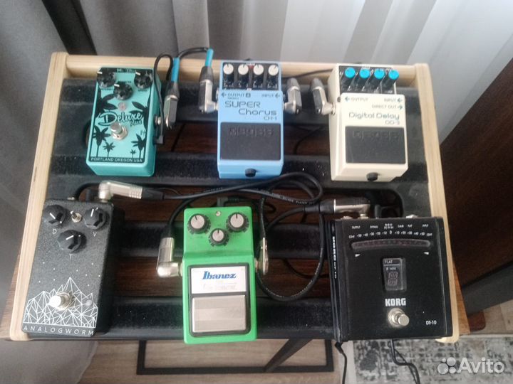Гитарные педали boss Ibanez Analogworm Korg
