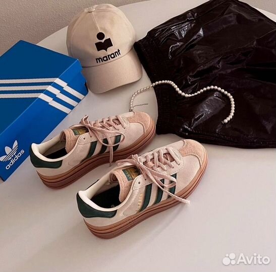 Кроссовки женские Adidas Gazelle Bold