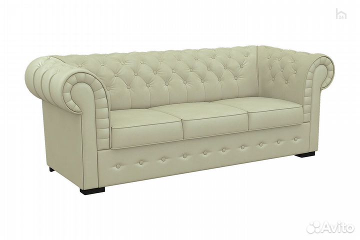 Прямой диван трехместный Офисный