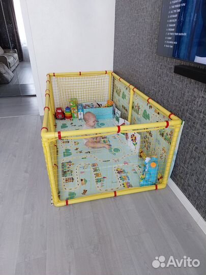 Большой манеж Leco 200/200