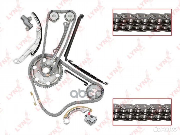 Комплект цепи грм TK0211 lynxauto
