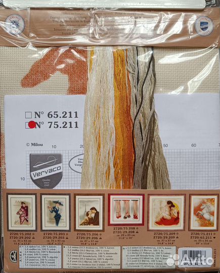 Единорог Набор для вышивания Vervaco