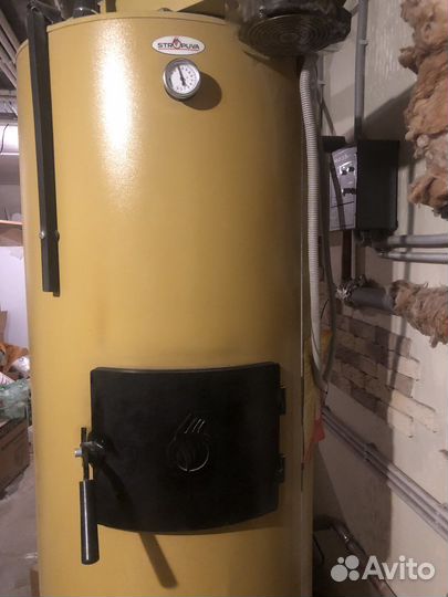 Твердотопливный котел длительного горения бу