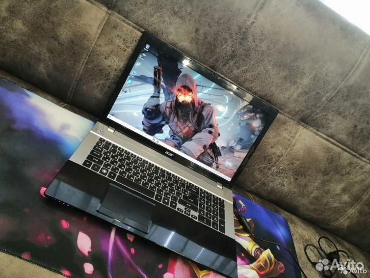 Игровой Гигант 17.3 IPS FHD i5 4х-Ядерн + GT 640-2