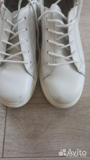 Кеды женские натуральная кожа 38