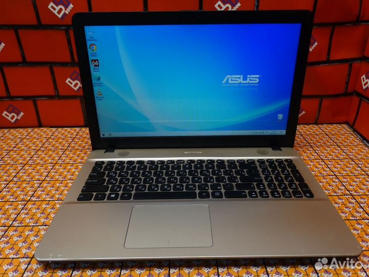 Ноутбук asus DualCore/Intel HD 500/4 RAM/240 SSD