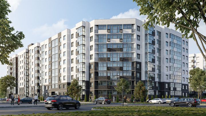 2-к. квартира, 71,4 м², 2/8 эт.