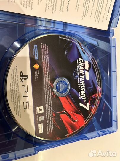 Gran turismo 7 ps5 диск