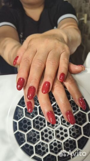Мастер маникюра,маникюр+укрепление+покрытие