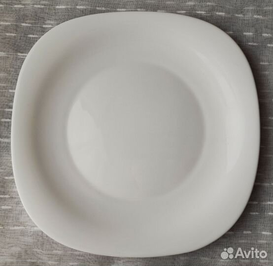 Набор обеденных квадратных тарелок Luminarc