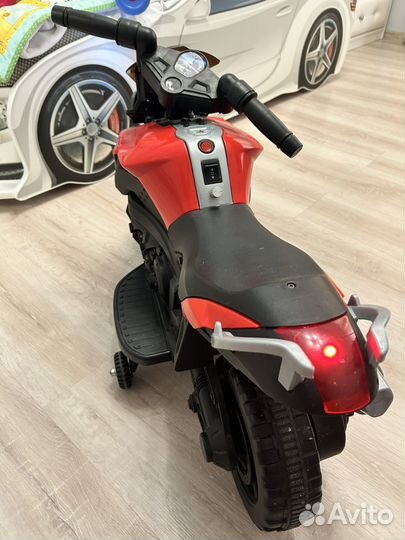 Детский мотоцикл на аккумуляторе бу