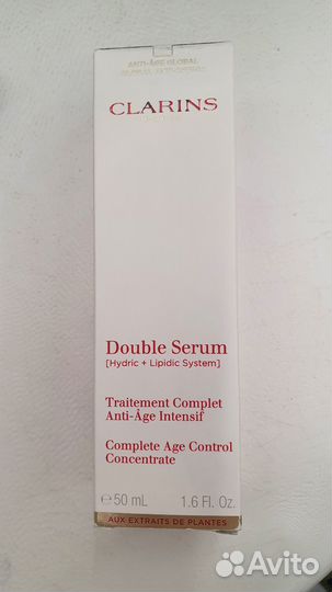 Clarins Double Serum Сыворотка Оригинал 50мл