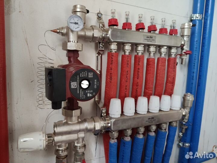 Современное, экономичное отопление, теплый пол