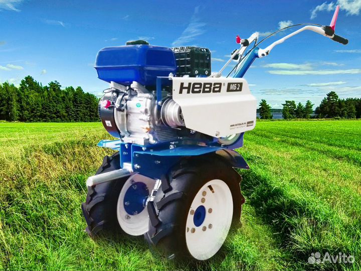 Мотоблок Нева мб2-кс GB225 (реверс, вом, 7.5л.с