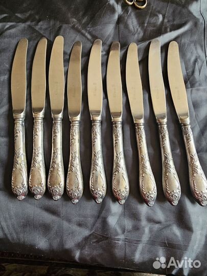 Ложки и ножи. мельхиор СССР