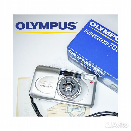 Плёночный фотоаппарат Olympus Superzoom 70G