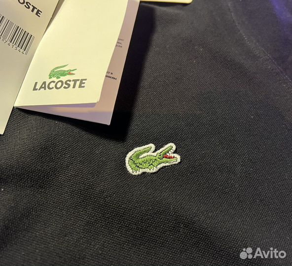 Футболка Поло Lacoste черная