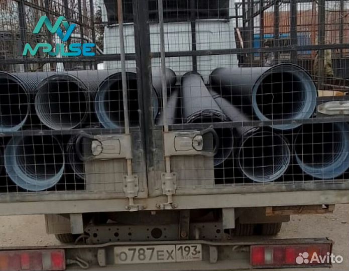 Труба гофрированная пнд 500 SN 16 пп PR-6