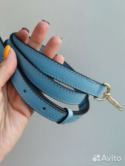 Кожаный ремень для сумки