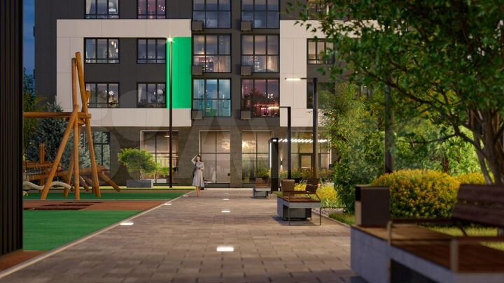 4-к. квартира, 91,6 м², 2/25 эт.