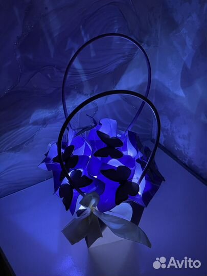 Букет из бабочек в коробке