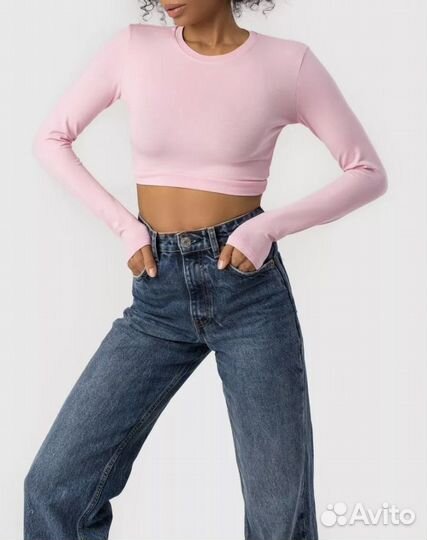 Топ с длинным рукавом