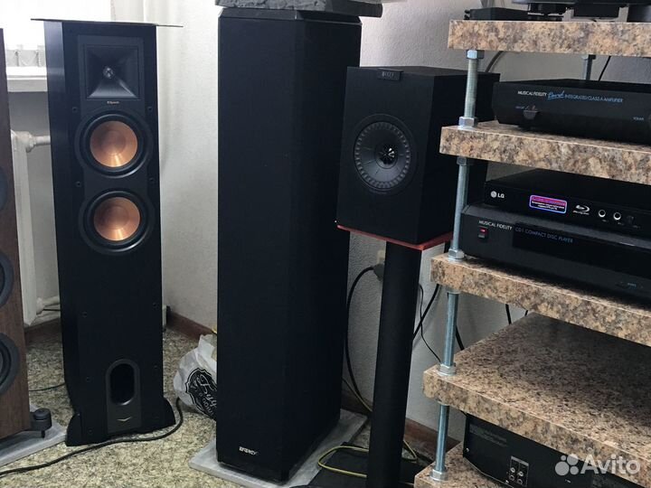 Klipsh R26;Yamaha ns9502,Energy A3+2,KEF Q-150,B&W