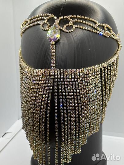 Бурга маска на лицо украшение на лицо