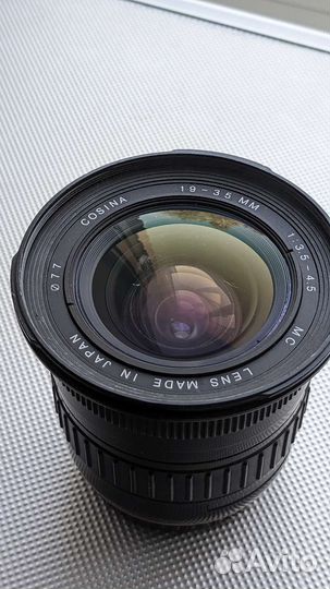 Объектив Cosina ef 19-35mm f3,5-4,5