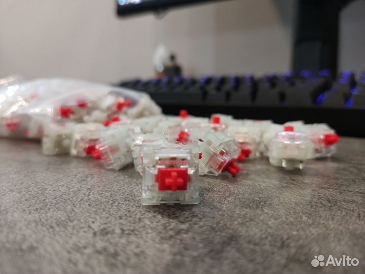 Оригинальные свитчи Cherry MX Red
