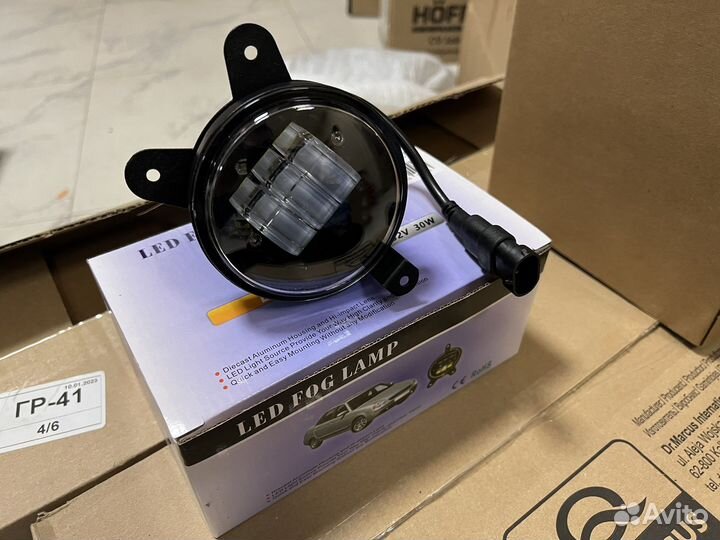 Противотуманки на LADA Priora