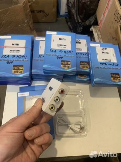 Переходник (конвектор) hdmi/Rca/vga