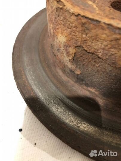 Тормозной диск задний fiat ducato 2.3DCI