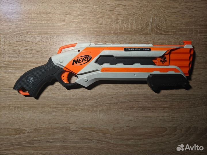 Бластер Nerf (Elite) Rougchut 2x4