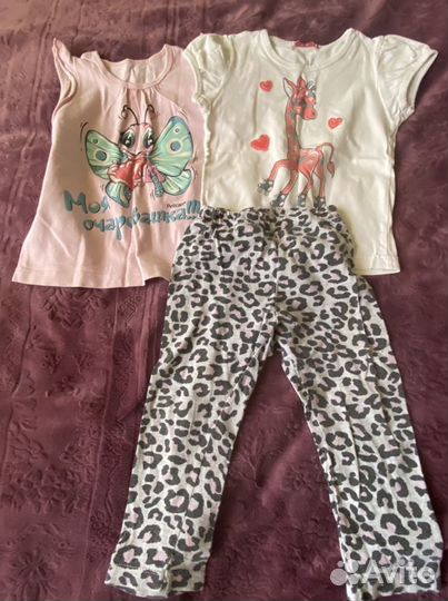 Пакет вещей на девочку на 1-2 года