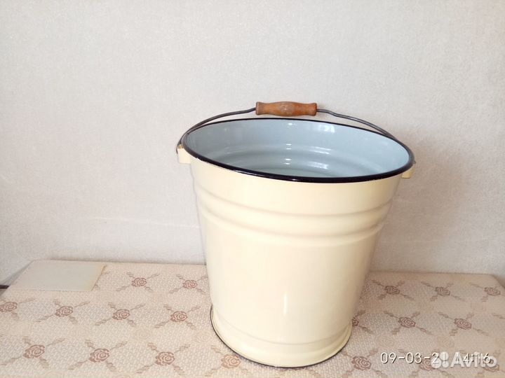 Ведро эмалированное