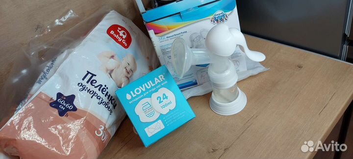 Молокоотсос ручной и вкладыши