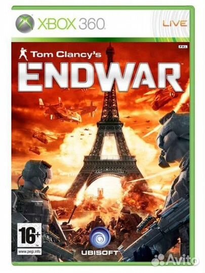 Tom Clancy's EndWar xbox 360 рус. б\у