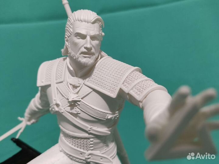 Witcher Ведьмак фигурка Геральт 28 см диорама