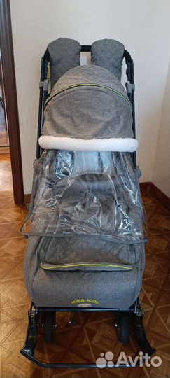 Санки-коляска Ника 7-7